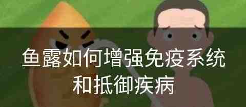 鱼露如何增强免疫系统和抵御疾病